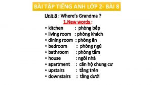 BI TP TING ANH LP 2 BI 8