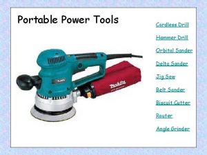 Portable Power Tools Cordless Drill Hammer Drill Orbital