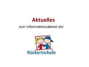 Aktuelles zum Informationsabend der 17 3 2020 Liebe