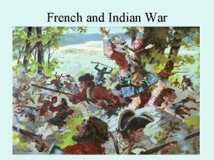 French and Indian War Rivalry Between Britain and