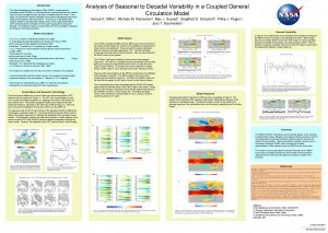 Introduction The Global Modeling and Assimilation Office GMAO