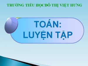 TRNG TIU HC TH VIT HNG 2 Click