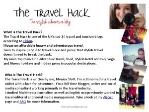 What is The Travel Hack The Travel Hack