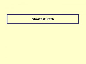Shortest Path Dijkstras Algorithm finds the shortest path
