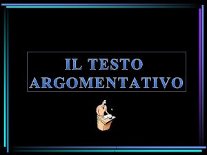 COSA SIGNIFICA ARGOMENTARE IL TERMINE ARGOMENTARE DERIVA DAL