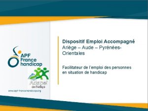 Dispositif Emploi Accompagn Arige Aude Pyrnes Orientales Facilitateur