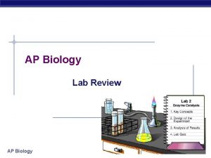 AP Biology Lab Review AP Biology Lab 1