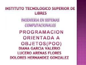 INGENIERIA EN SISTEMAS COMPUTACIONALES PRESENTANDO METDOS QUE ES