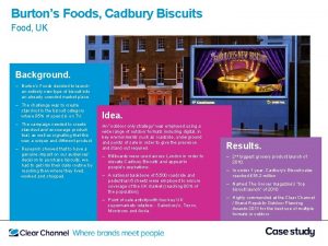 Burtons Foods Cadbury Biscuits Food UK Background Burtons