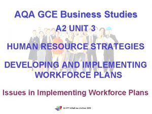 AQA GCE Business Studies A 2 UNIT 3