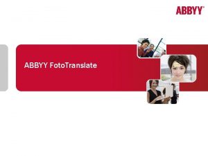 ABBYY Foto Translate