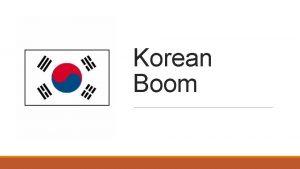 Korean Boom History l Primary boom2003 Korean drama