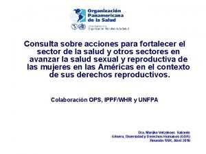 Consulta sobre acciones para fortalecer el sector de