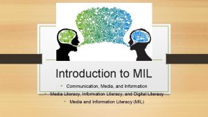 Introduction to MIL Communication Media and Information Media