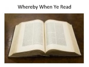 Whereby When Ye Read Ephesians 3 4 whereby