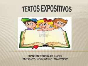 Textos expositivos divulgativos