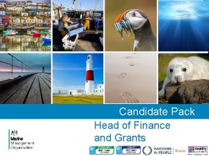 Candidate Pack Head of Finance and Grants Welcome