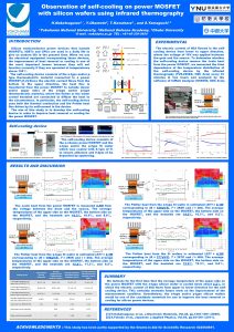 Observation of selfcooling on power MOSFET with silicon