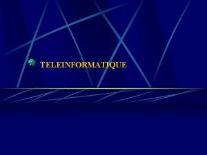 TELEINFORMATIQUE BIBLIOGRAPHIE Rseaux 3me dition 4me Andrew Tanenbaum