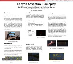 Canyon Adventure Gameplay David Maung Tristan Reichardt Dan