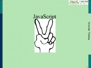 Java Script Javascript Training 1 p Java Script
