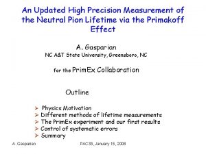 An Updated High Precision Measurement of the Neutral