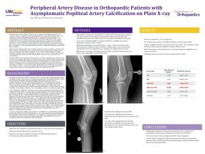 Peripheral Artery Disease in Orthopaedic Patients with Asymptomatic