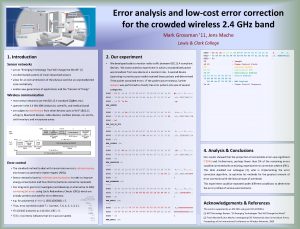 Error analysis and lowcost error correction for the