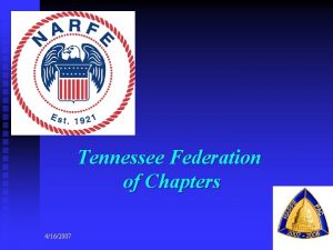 Tennessee Federation of Chapters 4162007 Grassroots Legislative Advocacy