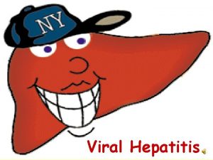 Viral Hepatitis Liver Anatomy o o Liver is