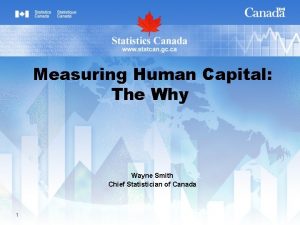 Measuring Human Capital The Why Wayne Smith Chief