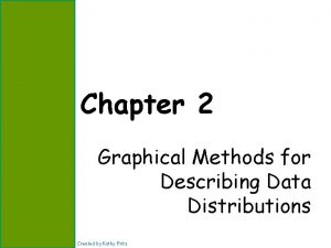 Chapter 2 Graphical Methods for Describing Data Distributions