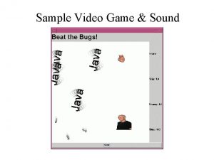 Sample Video Game Sound The Plan 1 Game