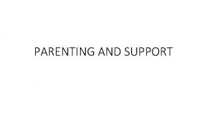 PARENTING AND SUPPORT PATERNITY 750 ILCS 46201 WAYS