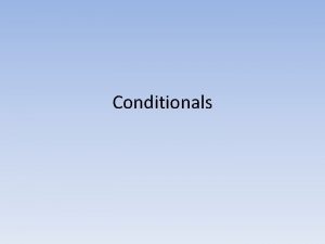 Conditionals Complete the following superstitions with complete sentences