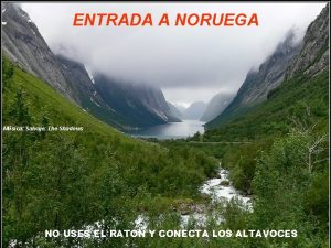 ENTRADA A NORUEGA Msica Salvaje The Shadows ANBA