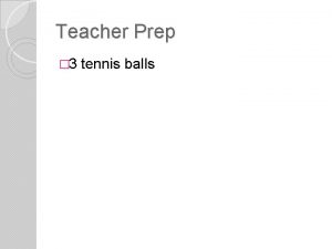 Teacher Prep 3 tennis balls Reaction Mechanisms Define