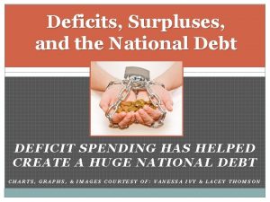 Deficits Surpluses and the National Debt DEFICIT SPENDING