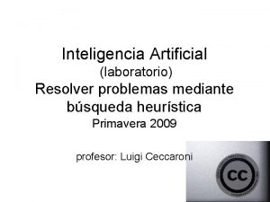 Inteligencia Artificial laboratorio Resolver problemas mediante bsqueda heurstica