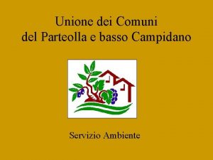 Unione dei Comuni del Parteolla e basso Campidano