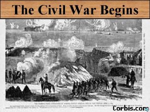 The Civil War Begins Firing in Fort Sumter