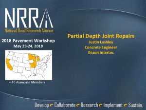 2018 Pavement Workshop May 23 24 2018 Partial