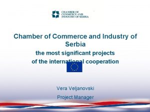 Chamber of Commerce and Industry of Serbia the