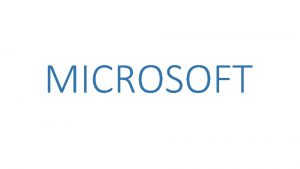 MICROSOFT Inhaltsverzeichnis Allgemeines ber Microsoft Windows Surface Microsoft