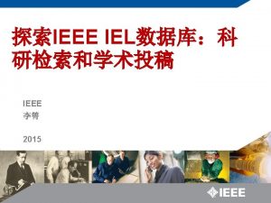 IEEE Societies IEEE Instrumentation and Measurement Society IEEE