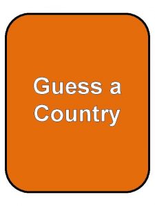 Guess a Country Its a fourletter acrostic word