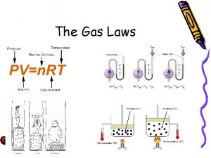 The Gas Laws Pressure Liquid pressure exerted equally