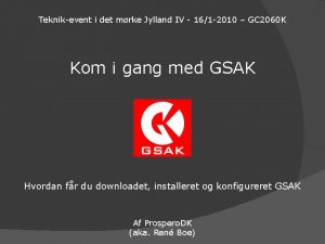 Teknikevent i det mrke Jylland IV 161 2010