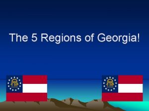 The 5 Regions of Georgia Coastal Plains Vegetation