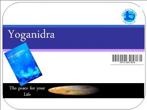 Yoganidra The peace for your Life By Anupa